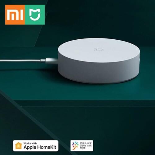 Original Xiaomi Mijia Multimode Smart Home Gateway ZigBee WIFI Bluetooth Mesh Hub Work With Mijia APP Intelligent Home Hub