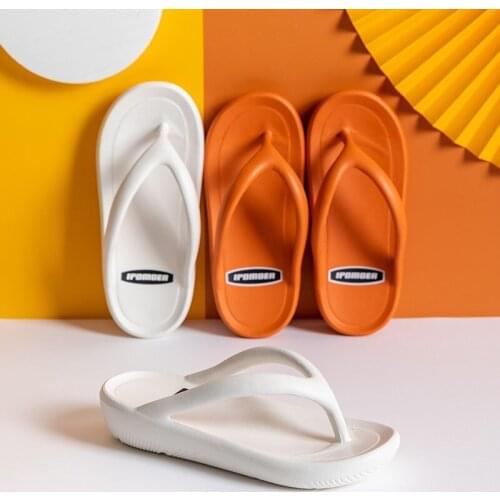 Women Flip Flops Summer Slippers Beach Slides Sandals Soft Sole Thick Bottom Comfort Non-slip Ladies Girls Bathroom Shoes