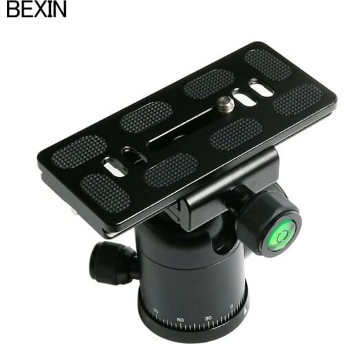 DSLR Camera Tripod Monopods Varius Size Quick Release Plate Tripod Ball Head Arca Swiss 1/4" Inch Screw Camera Accessories