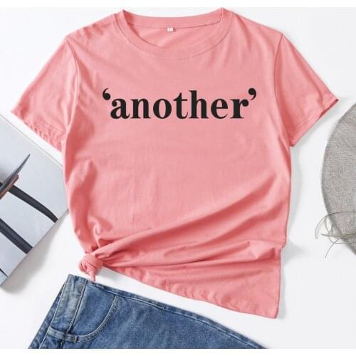 Inspirational Woman T-Shirt Short Sleeve T-Shirts Summer Tops for Women Cotton Graphic Tee Female Shirt Clothes Love One Another
