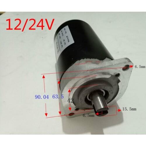 12V 24V / 800W 1200W DC Motor Hydraulic Pump Lifting Platform Power Unit Motor