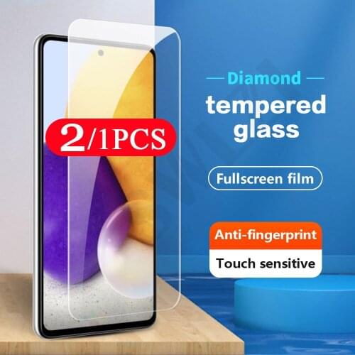 2/1Pcs 9D protective film for Samsung Galaxy A31 A21 A21S A22 5G A11 A12 A01 A02 A02S A72 Tempered Glass Phone Screen Protector