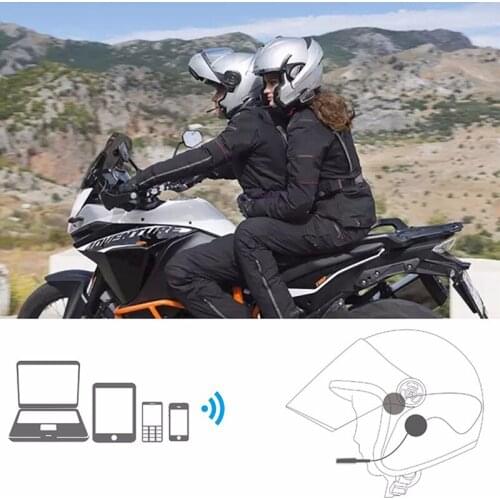 4.1+EDR Bluetooth Headphone Anti-interference For Motorcycle Helmet Riding Hands Free Headphone USB Charging Car Accessories
