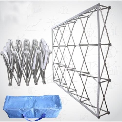 Aluminum Advertisement Signature Showing Flower Stand Wedding Backdrops Stand Decoration Photo Studio Wall Folding Frame Props