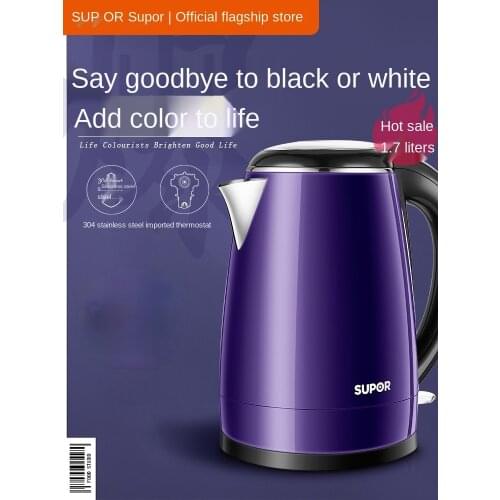 Electric Kettle Household Stainless Steel Anti-Scald Electric Kettle Large Capacity Kettle Automatic Power off Kettle