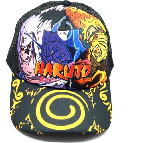 NARUTO HATAKE KAKASHI One piece Toys Anime figure Cosplay Snapback Cartoons child Baseball Cap sun hat kids birthday gifts