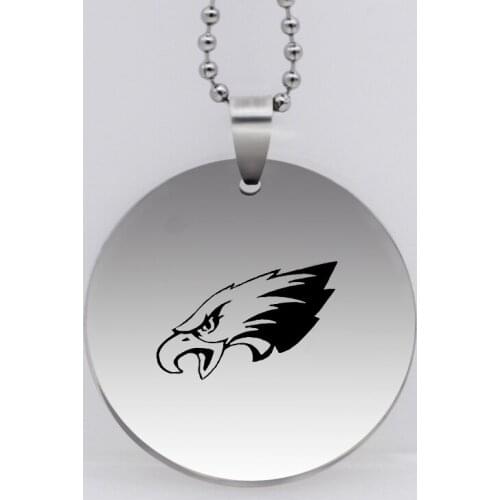 Ufine jewelry eagle pendant army card vintage fashion stainless steel customed necklace N4502