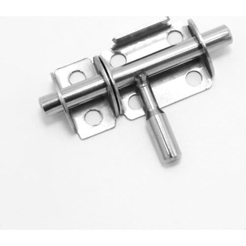 1Pc Slide Bolt Gate Latch Heavy Duty Premium Safety Stainless Steel Barrel Bolt Gate Latch Door Lock Window Latch Door Bolts