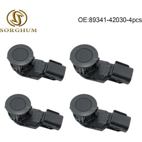 4PCS 89341-42030 PDC Backup Aid Parking Sensor For Toyota Tundra 2014-2015 89341-0C010