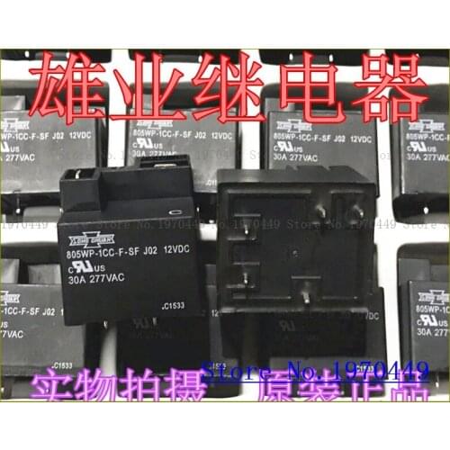 805WP-1CC-F-SF J02 12VDC 30A 5