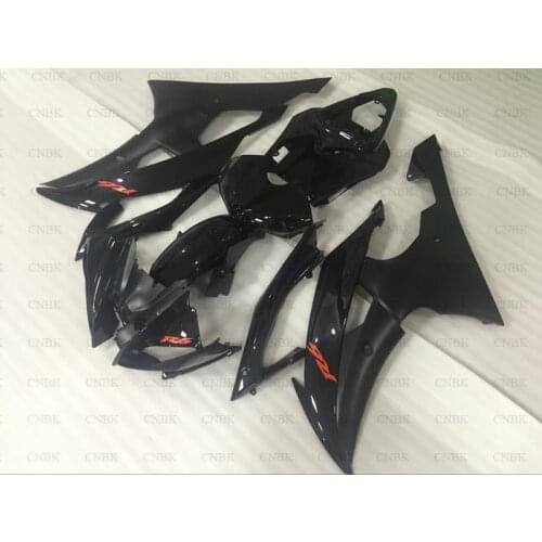 Abs Fairing for YAMAHA YZFR6 2009 YZF R6 Plastic Fairings 10 11 YZF600 R6 Full Body Kits 2008 - 2015 Black