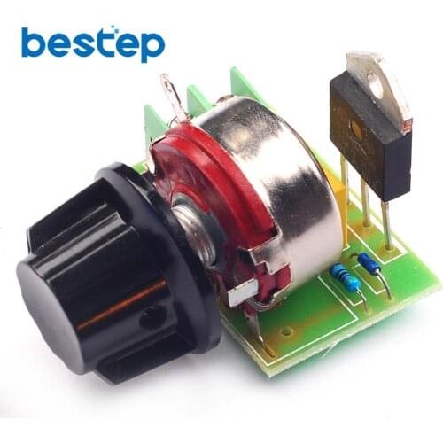 AC 220V 3000W SCR Voltage Regulator Dimming Dimmers Speed Controller Thermostat