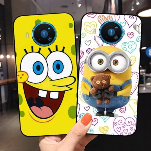 For Nokia C3 Case Fashion Silicone Soft TPU Cute Back Cases for Nokia C1 C2 C3 3.1C Phone Cover Coque Flower Wolf Cases