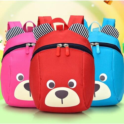 Children Anti Lost Bag For Baby Aged 1-3 Years Old Safety Canvas Harness Toddler Kids Cartoon Strap Bag Backpack For Girls Boys