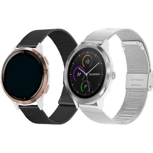 Strap for Haylou LS02 Watch Band Metal Milanese Bracelet for Xiaomi Haylou LS02 Wristband 20mm for Amazfit Bip GTS 2 Strap Belt