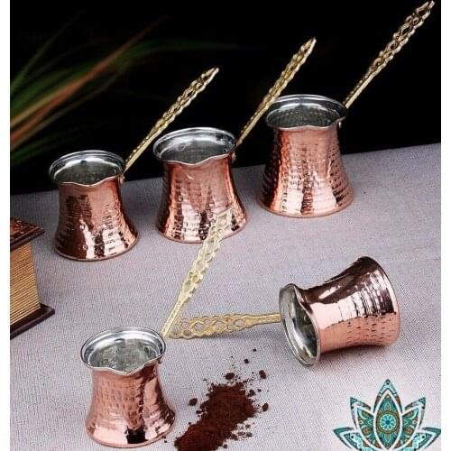 COOKING COFFEE DRINK WITH AWESOME COLOR Quality wooden handle coffee pot No1 great coffee great easy to use and cl FREE SHİPPİNG