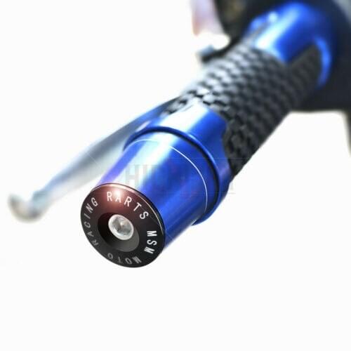 Motorcycle CNC 7/8'' Handlebar End Grips Accessories Handle Bar Cap End Plug For Honda Hornet CB600F CBR 650F CB650F 599 1000R
