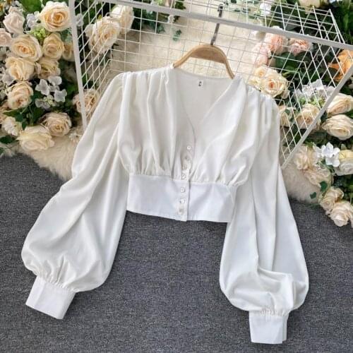 Mumuzi Short Sleeve Blouses