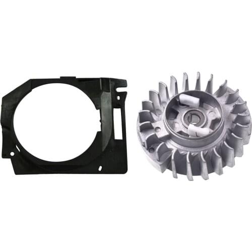 Flywheel Engine Part For Chinese Chainsaw 4500 5200 5800 With Cover New