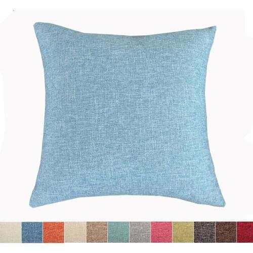 Solid Color Sofa Cushion Cover 30X50/40x40/45x45/40x60/50x50/55x55/60x60cm Decorative Throw Pillow Cover For Home Hotel Sofa