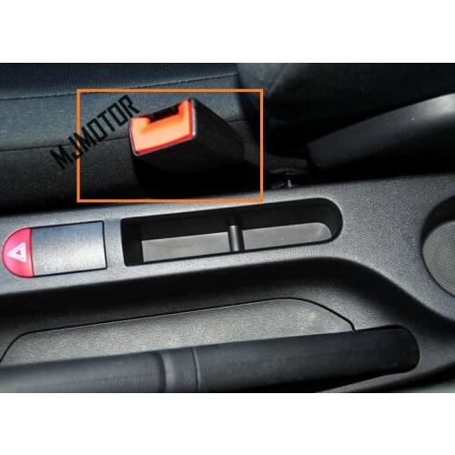 2 Color beige and black Seat Belt Buckle assy. left and right side for Chinese SAIC MG3 ROEWE Auto car motor parts 30010270-ASA