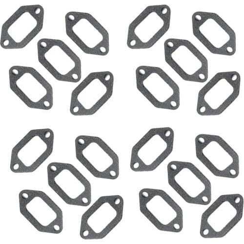 QHALEN 20pcs Exhaust Muffler Gasket For MS380 MS381 MS440 MS660 TS400 Chainsaw