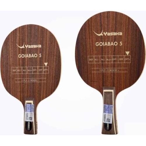 Original Yasaka GOIABAO 5table tennis blade rosewood table tennis racket fast attack with loop ping pong racket