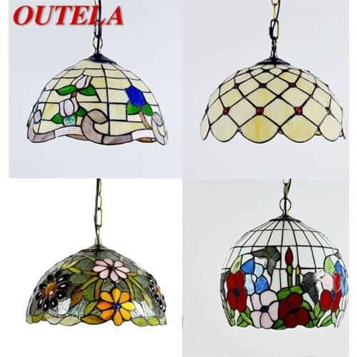 OUTELA Pendant Light Modern LED Creative Lamp Fixtures Colorful Decorative For Home Living Dining Room
