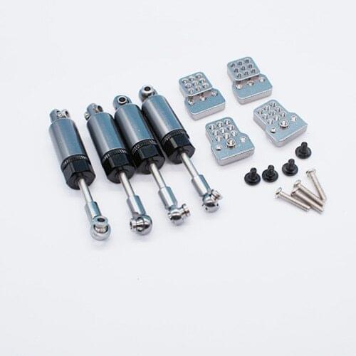 WPL C14 C24 1/16 Military Truck RC Car spare parts upgrade metal fitting shock absorber