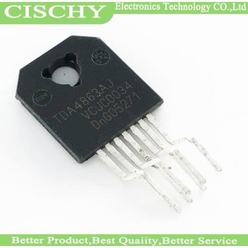 4pcs/lot TDA4863AJ TDA4863 TDA 4863 ZIP-7