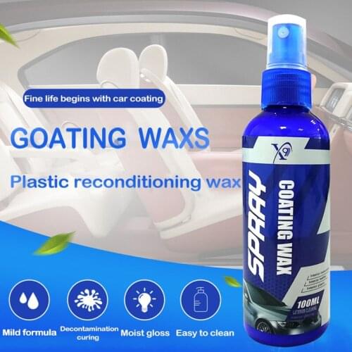 100ml Auto Car Interior Plastic Dashboard Waxing interior leather Dedicated Refurbishing Agent Cleaner Auto Accessoires