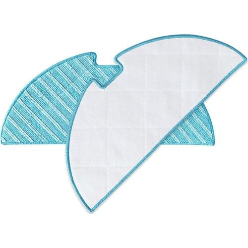 2pcs Cleaning Cloths Mop for Midea M3 M3L Cleaning Pads Rag for Midea M3 M3L Vacuum Cleaner Replacement Parts