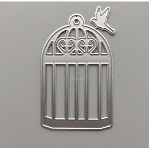 2021 Birdcage Metal Cutting Dies DIY Scrapbooking Paper Photo Album Crafts Mould Cards Embossing Mold Stencils for Decor