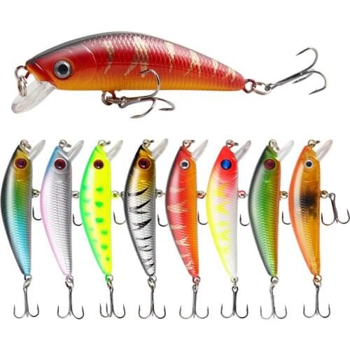 7.2cm 7.5g Fishing Lure Minnow Perch Pesca Sinking Wobbler Crankbait Isca Artificial Hard Bait Trout Carp Fishing Tackle