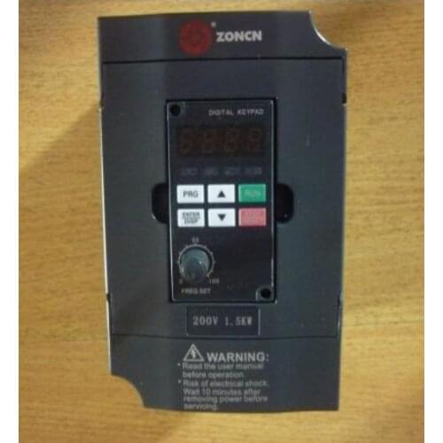 Brand new ZONCN inverter ZONCH Zhongchen inverter H2200A01D5K warmly for 1 year Frequency converter