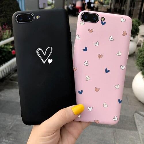 For Oppo A3S A5S Case Cute Little Heart Unicorn Back Cover Soft Silicon Phone Case For OPPO A5 OPPOA5 AX5 Case ax5s A 3S 5S Etui