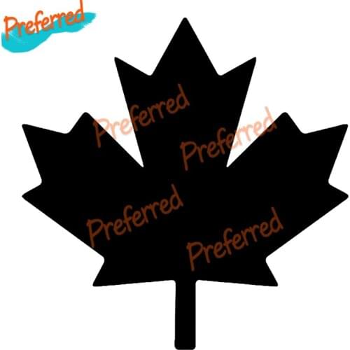 CK20078# Vinyl Decal Maple Leaf Canada Decal Motocross Racing Laptop Helmet Trunk Wall Vinyl Car Sticker Die Cutting