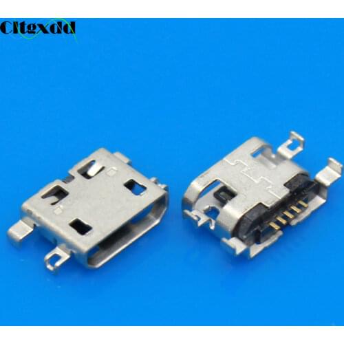 Cltgxdd Micro USB Connector 5 pin B Type USB Jack Charging Socket For Lenovo S720 A710E A298 A798t S680 A298T S890 S880 P700