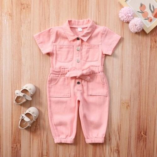 Baby Clothing Spirng Fall 2021 New Baby Jumpsuit 1-6 Year Old Hooded Pants Jumpsuit Baby Boy Bodysuit Baby Girl Clothes EY08032
