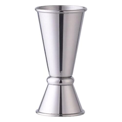 Double Sided Cocktail Liquor Stainless Steel Measuring Cup Bartender Drink Mixer Jigger Shot Bar Measure