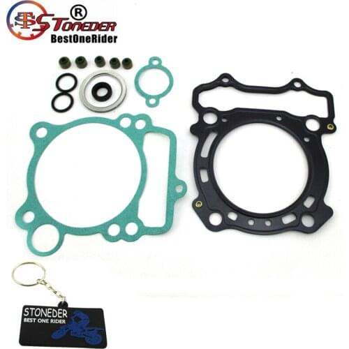 STONEDER Top End Head Gasket Kit For Yamaha Dirt Pit Bike Motorcycle Motocross WR250F 2001-2009 2011-2013 YZ250F 2001-2013