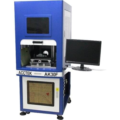 IPG Raycus Haifu Laser Source 20w 30w 50w Fiber Marking Machine For Metal With CE FDA