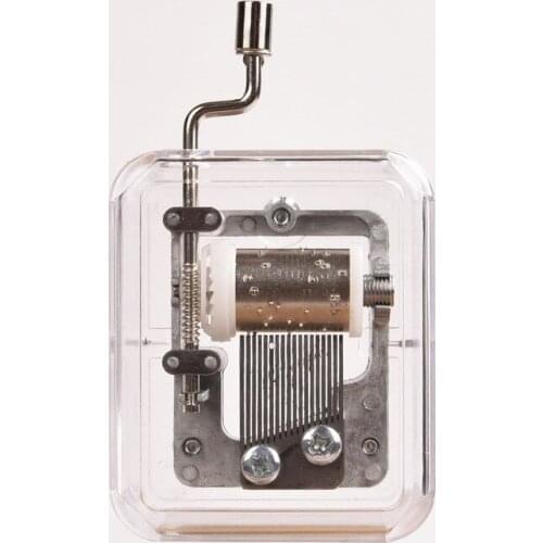 BETOHE Music Box Mini Movement DIY Music Box Hand Crank Musical case Caskets For Birthdays Chirstmas Gifts Hand operated