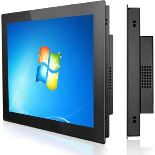 15.6" 14 inch Embedded mini desktop computer touch screen Celeron core i3 4120U All In One PC with windows 10 pro WiFi com usb