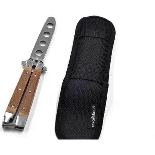 Not sharp American Butterfly Practice Knife Creative Tool Balisong Folding blade Knife