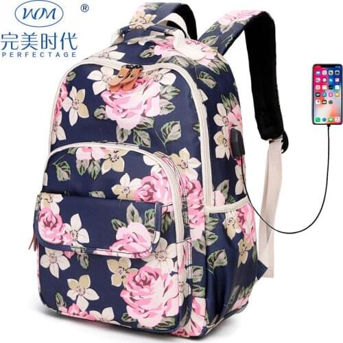 Newhotstacy Bag 081520 ladys outdoor backpack school students bag large capacity laptop bag