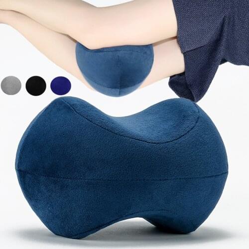 New Memory Foam Knee Pillow Orthopaedic Leg Pillow Bed Cushion Brace Pain Relif Sleeping Support Cushion Side Sleepers