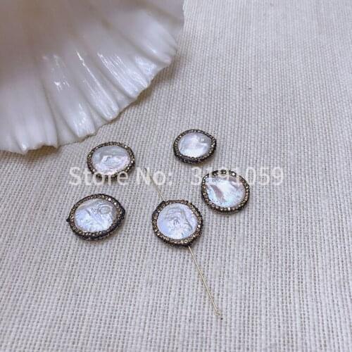 Retro simple pearl high - pressure personality beads with luxury accessories