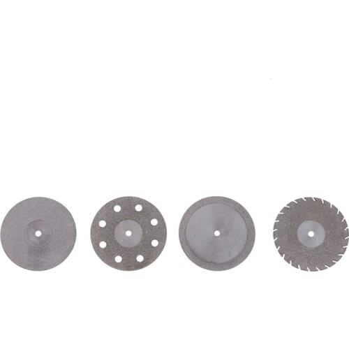 Dental Ultra-thin Double Sided Sand Diamond Cutting Disc With Mandrel For Separating Polish Ceramic Teeth Whitening