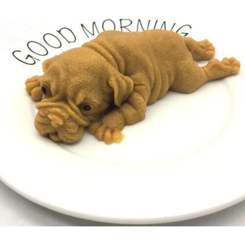 Squishy bulldog Animal Super Slow Rising Scented Stress Reliever Anti-stress Squash Toy Squeeze Squishi Toy